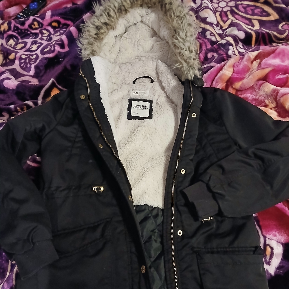 H&M Fur winter coat